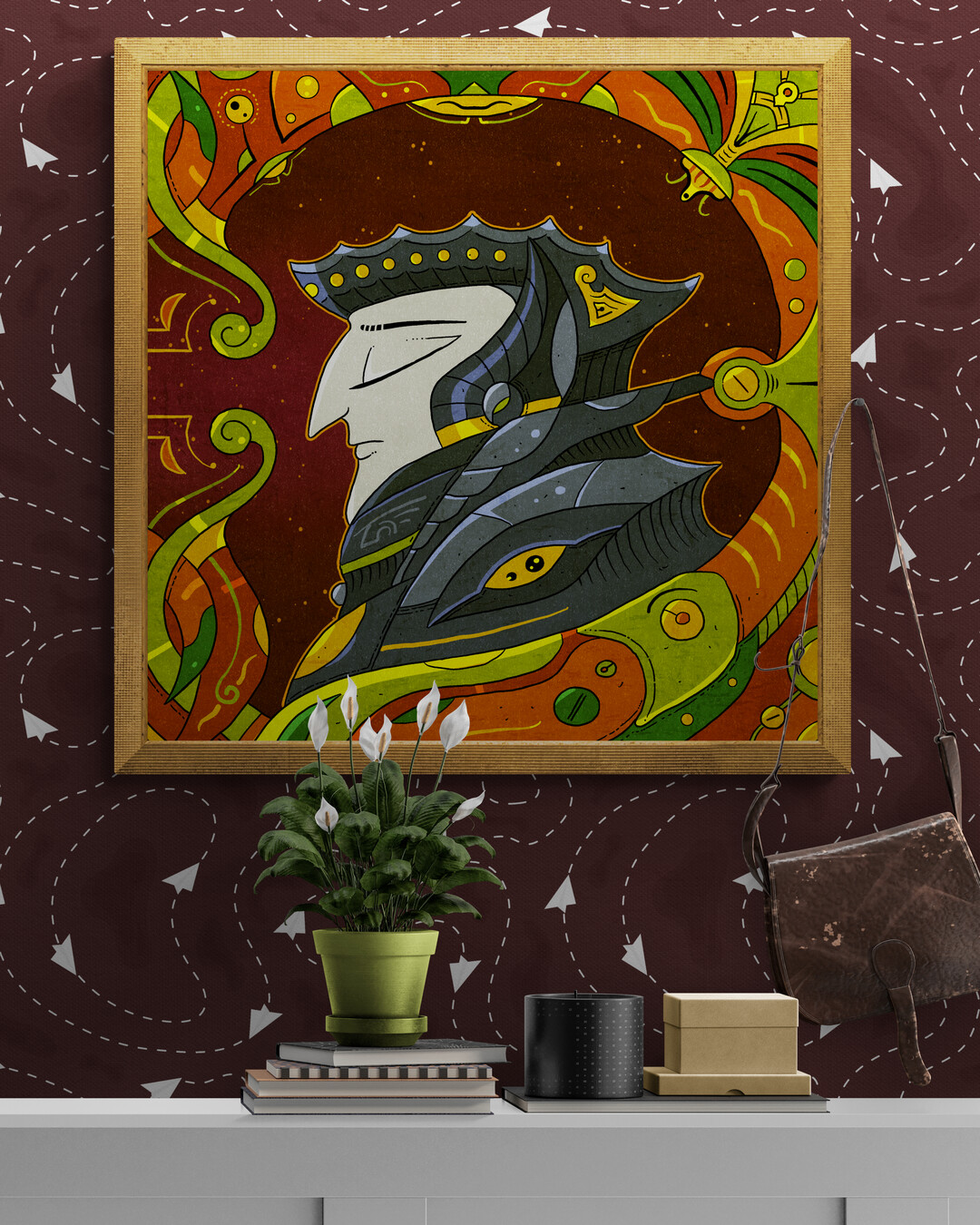 Visitor - Poster, Pop-Surrealism, Lowbrow Art image