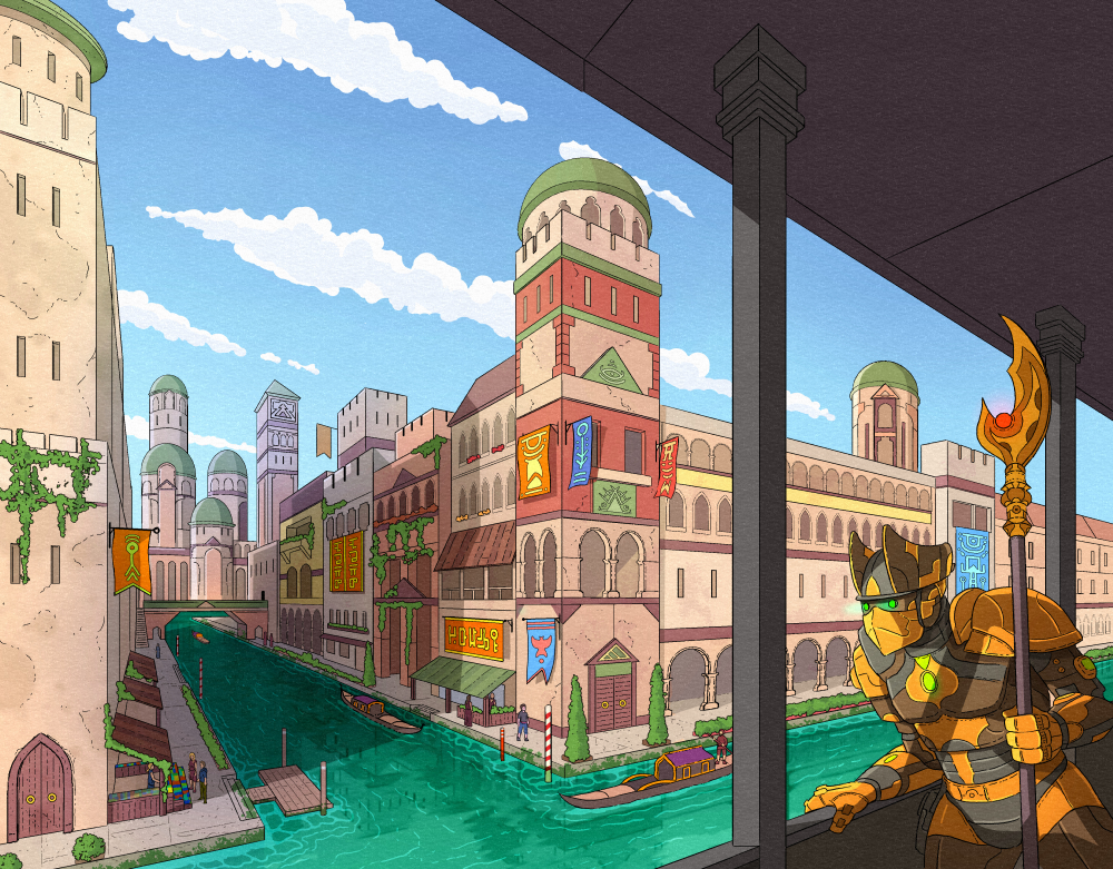 You are currently viewing Fantasy City Environment