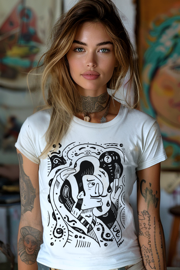 The Artist – Women’s T-Shirt