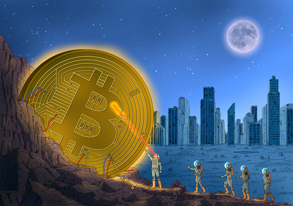 Read more about the article Bitcoin Illustration