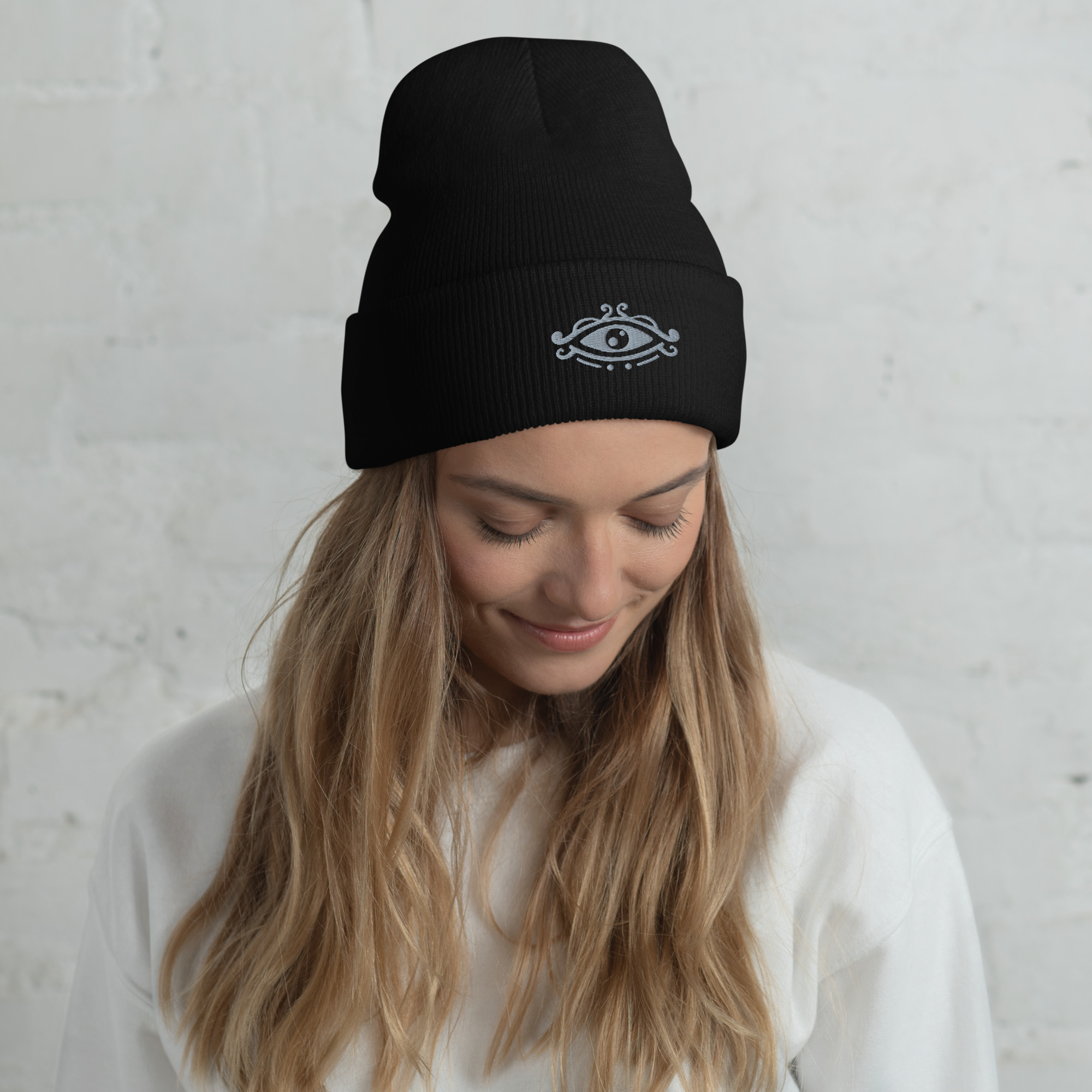 Cuffed Beanie - The Eye image