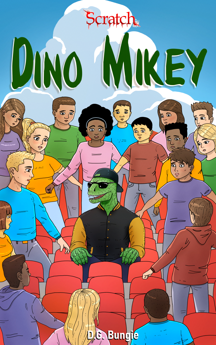 You are currently viewing Dino Mikey Book Cover Illustration
