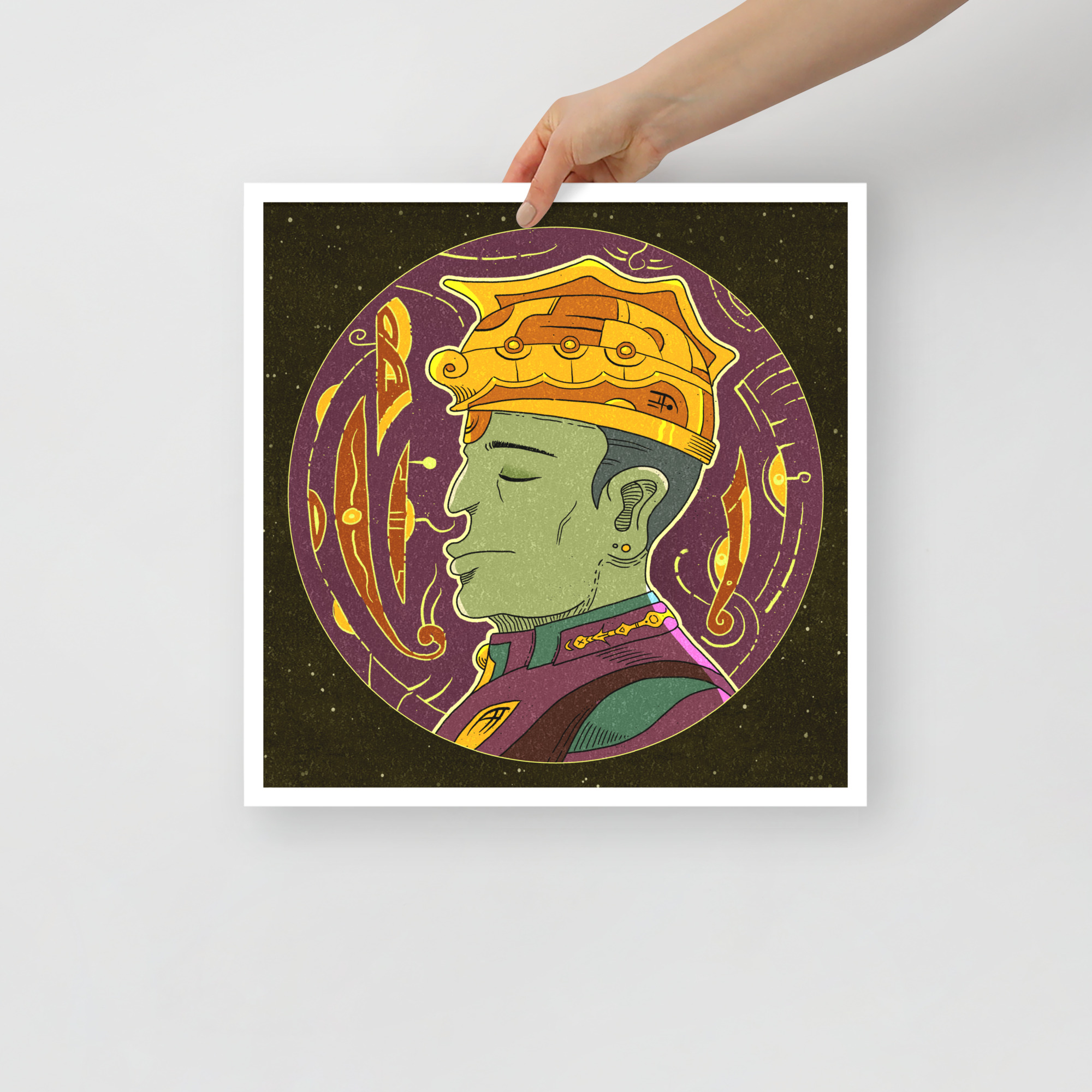 Dreamer - Poster, Pop-Surrealism, Lowbrow Art - 16×16 image