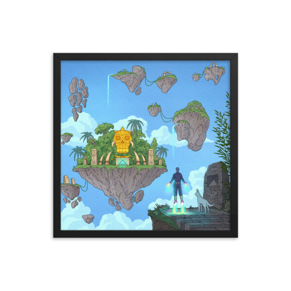 Skull Island Framed Poster