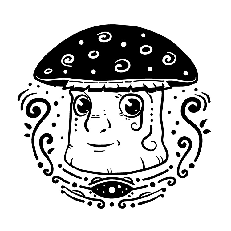 Psychedelic Mushrooms Design