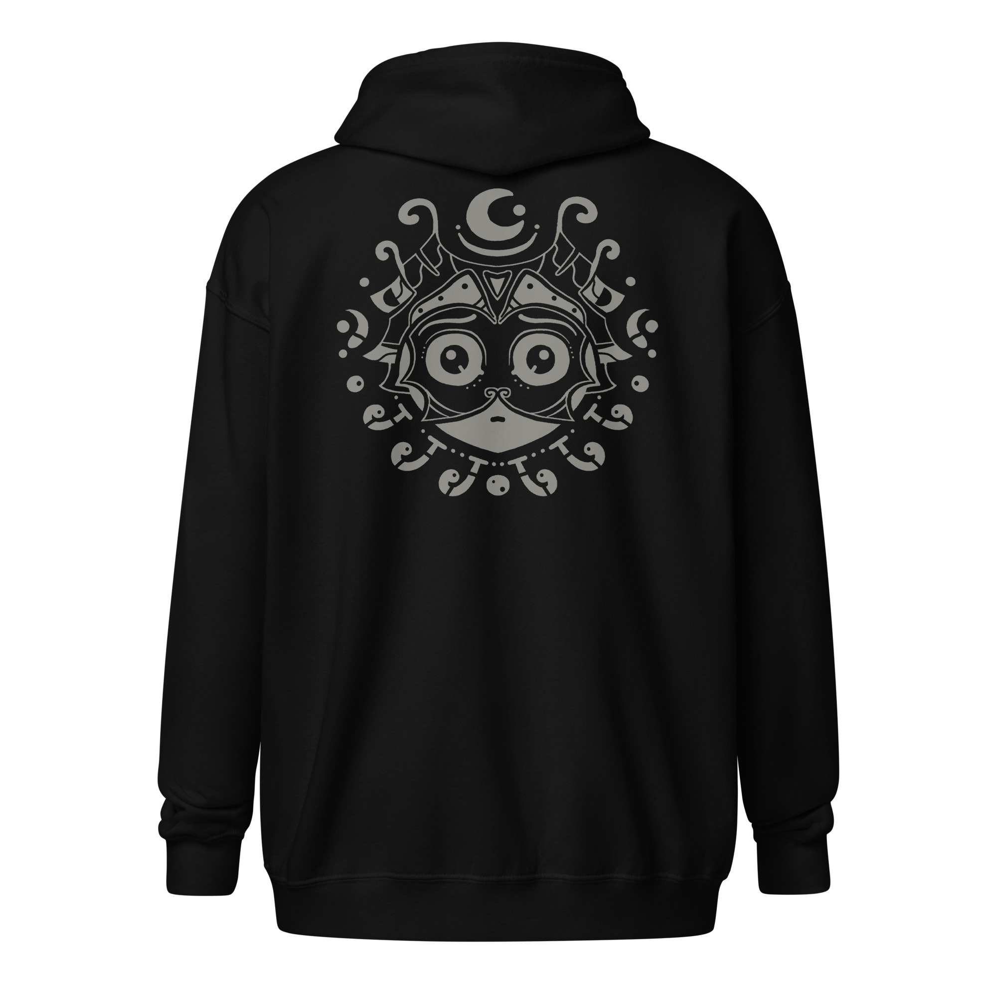 Ghibli – Zip Hoodie - Black, 5XL image