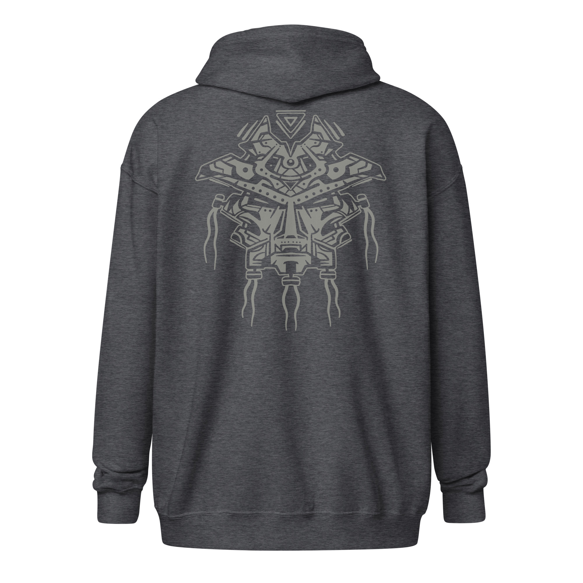 Predator – Zip Hoodie - Dark Heather, 3XL image