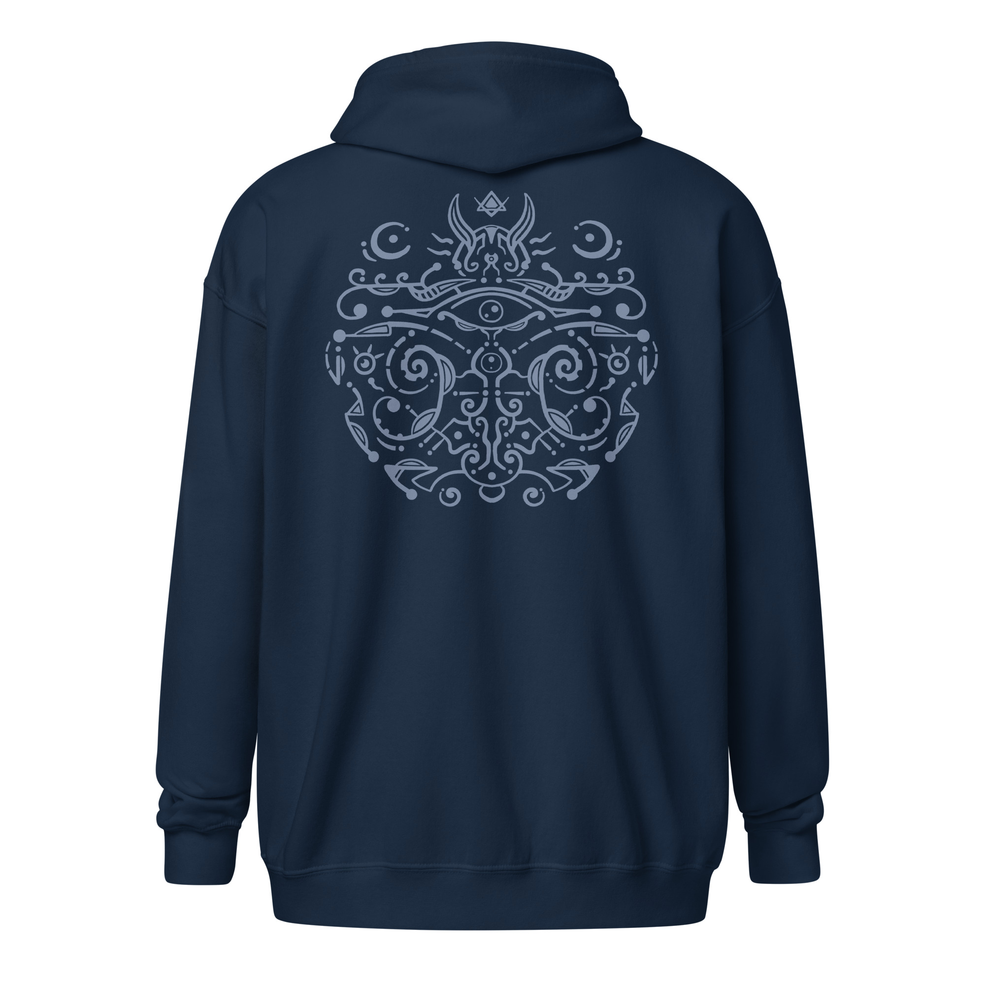 The Great Eye – Zip Hoodie - Navy, 5XL image