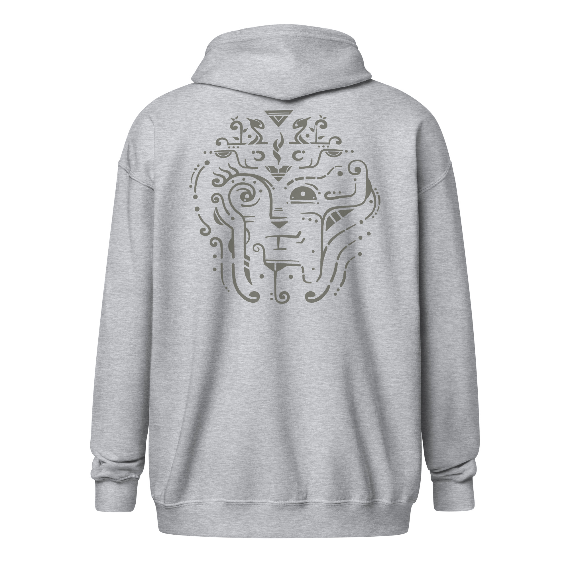 Totem – Zip Hoodie - Sport Grey, 5XL image