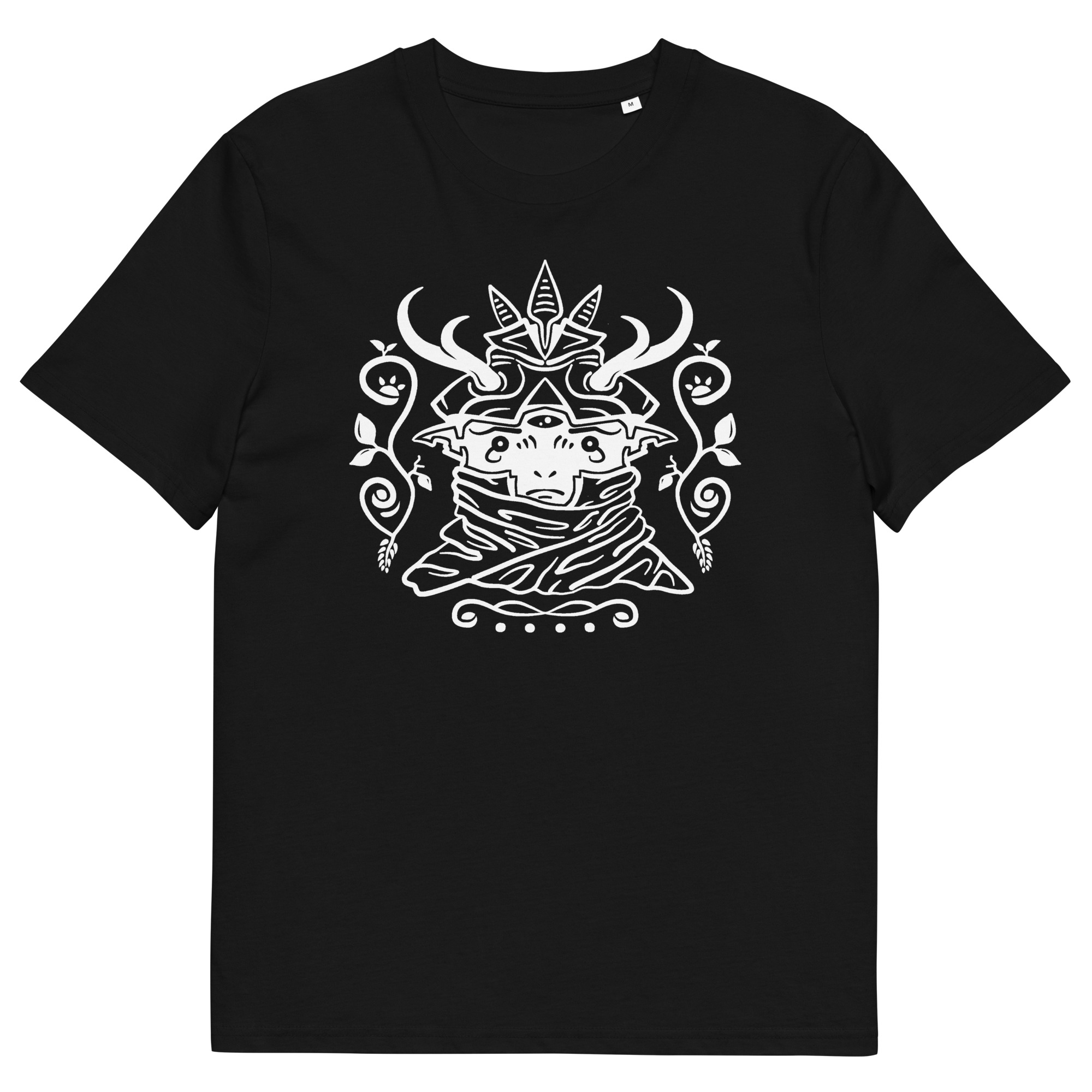 Wood Elf - Organic Cotton T-Shirt - Black, 5XL image