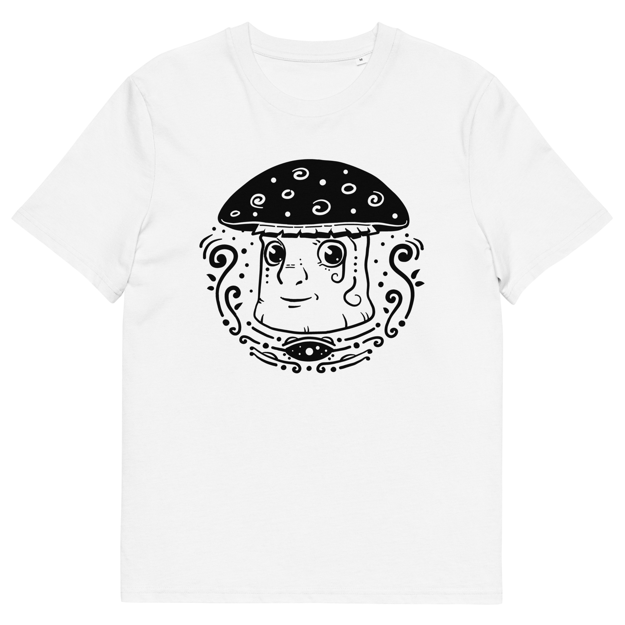 Psychedelic Mushrooms - Organic Cotton T-Shirt - 5XL image