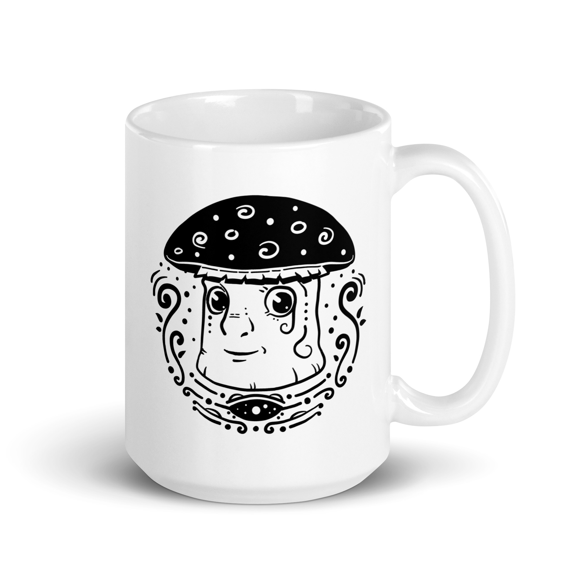 Design Mug – Psychedelic Mushrooms - 15 oz image